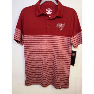 Men's Tampa Bay Buccaneers Fanatics Branded Team Fade Polo NWOT‎ Small